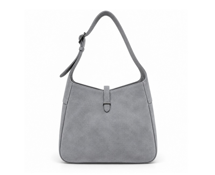 HELENA SHOPPER SUEDE GREY